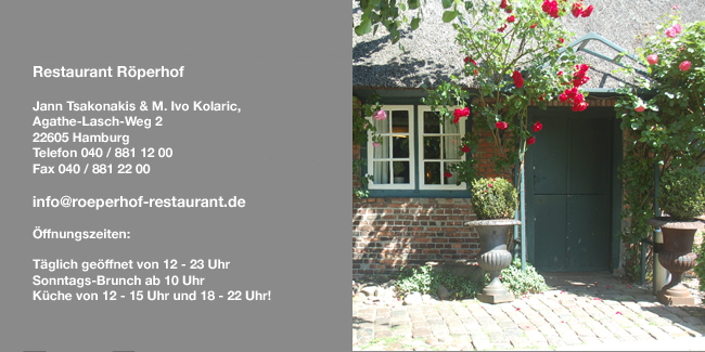 Das Restaurant Röperhof
